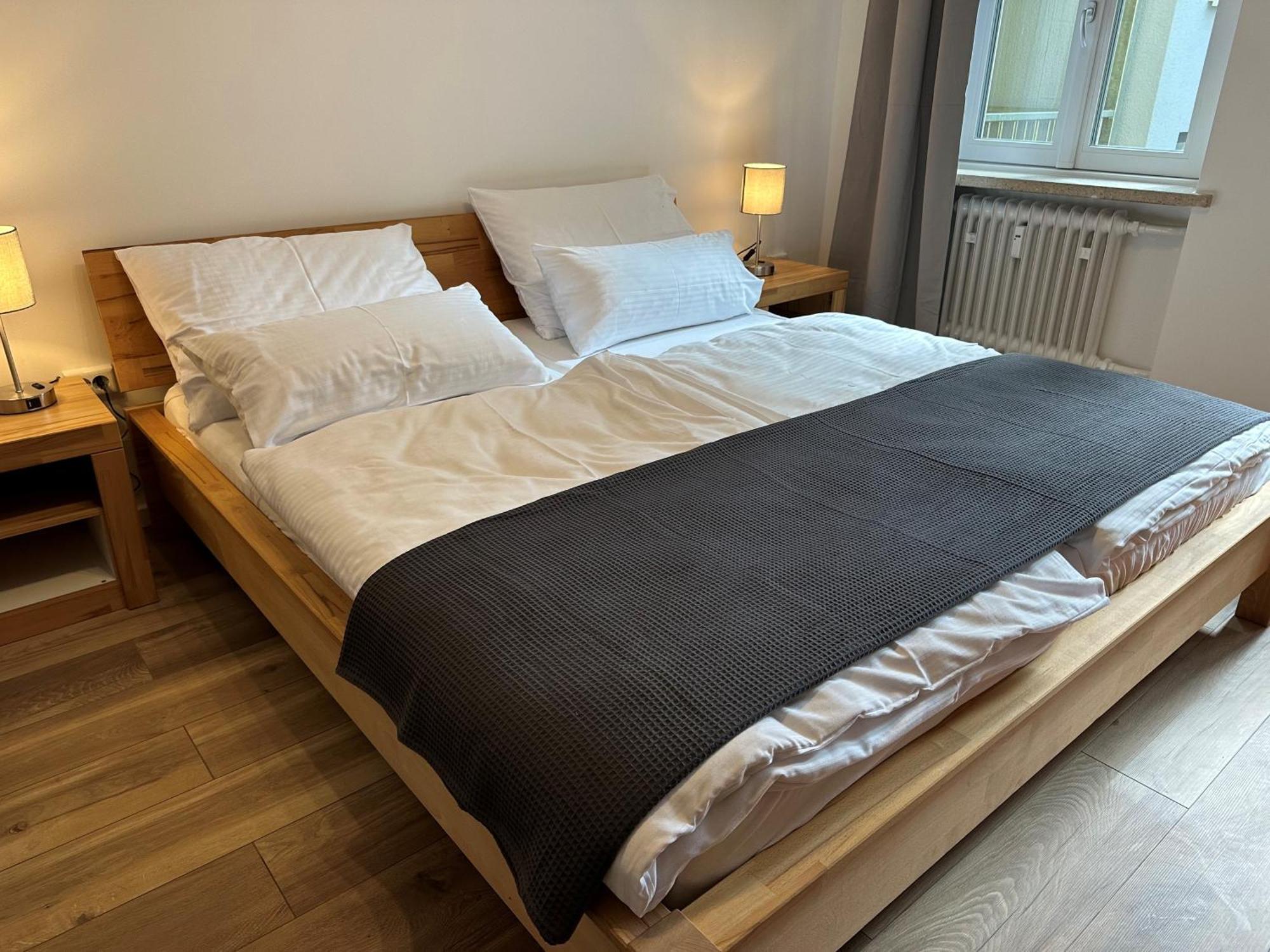 Mm Lodge - Apartments In Innenstadtlage Mit Parkplatz 아우크스부르크 외부 사진