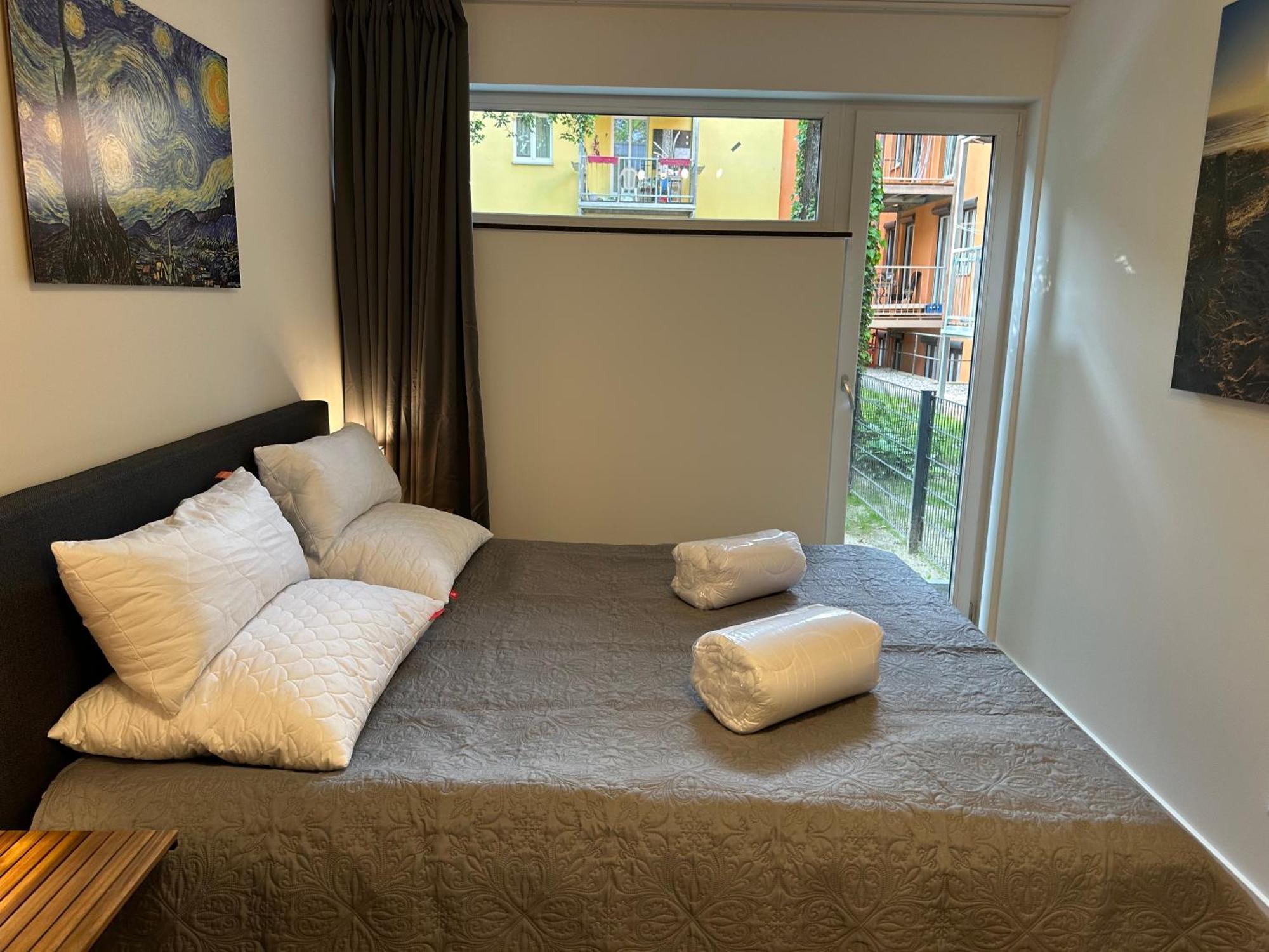 Mm Lodge - Apartments In Innenstadtlage Mit Parkplatz 아우크스부르크 외부 사진